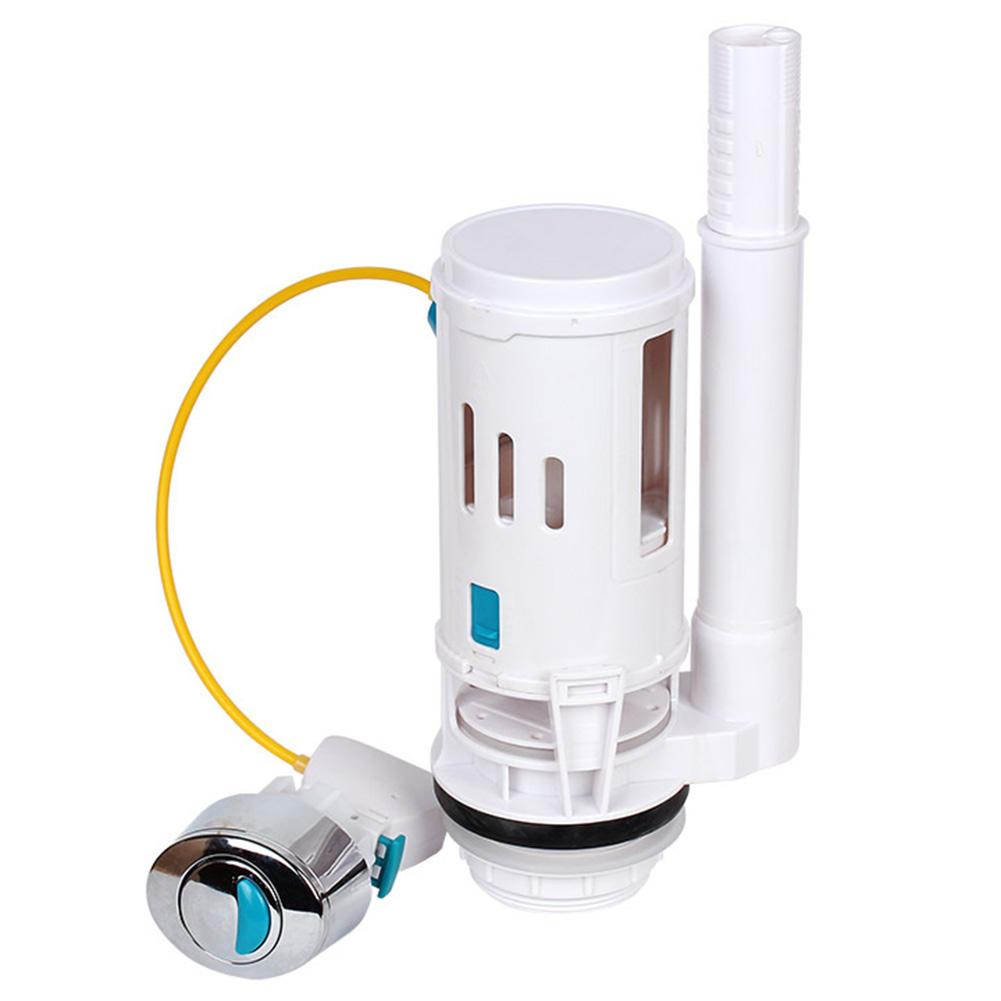 Brand New None Dual Flush Valve Toilet Cistern White 1.5\" And 2\" 1pcs Adjustable Cistern Outlet Dual Flush Valve