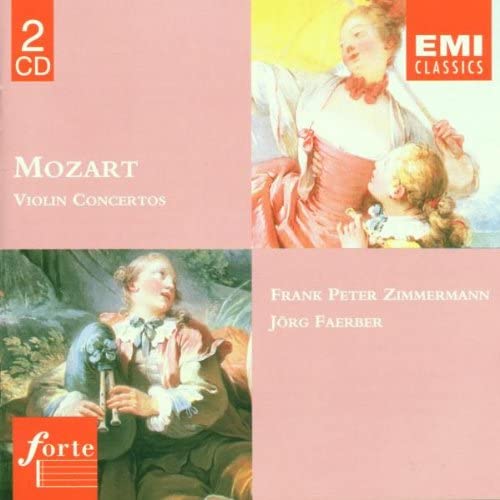 CD WOLFGANG AMADEUS MOZART - FRANK PET - Mozart;Violin Cons.1 724356935525,56 EMI Classics 1996 UK Classical Used
