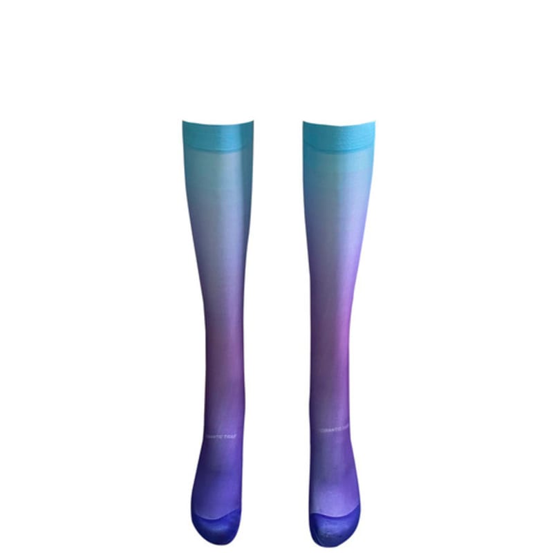 

Романтичные тигровые гольфы до колена со вкусом винограда Free