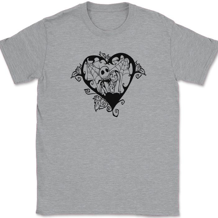

Nightmare Love T-Shirt Funny Halloween Fall Skull Witch Spooky Tee XL