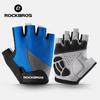 RockBros Bike Gloves Non-Slip Breathable Mtb Mens Women's Summer Bicycle Cycling Gel Pad Short Half Finger Sport Gloves ciclismo