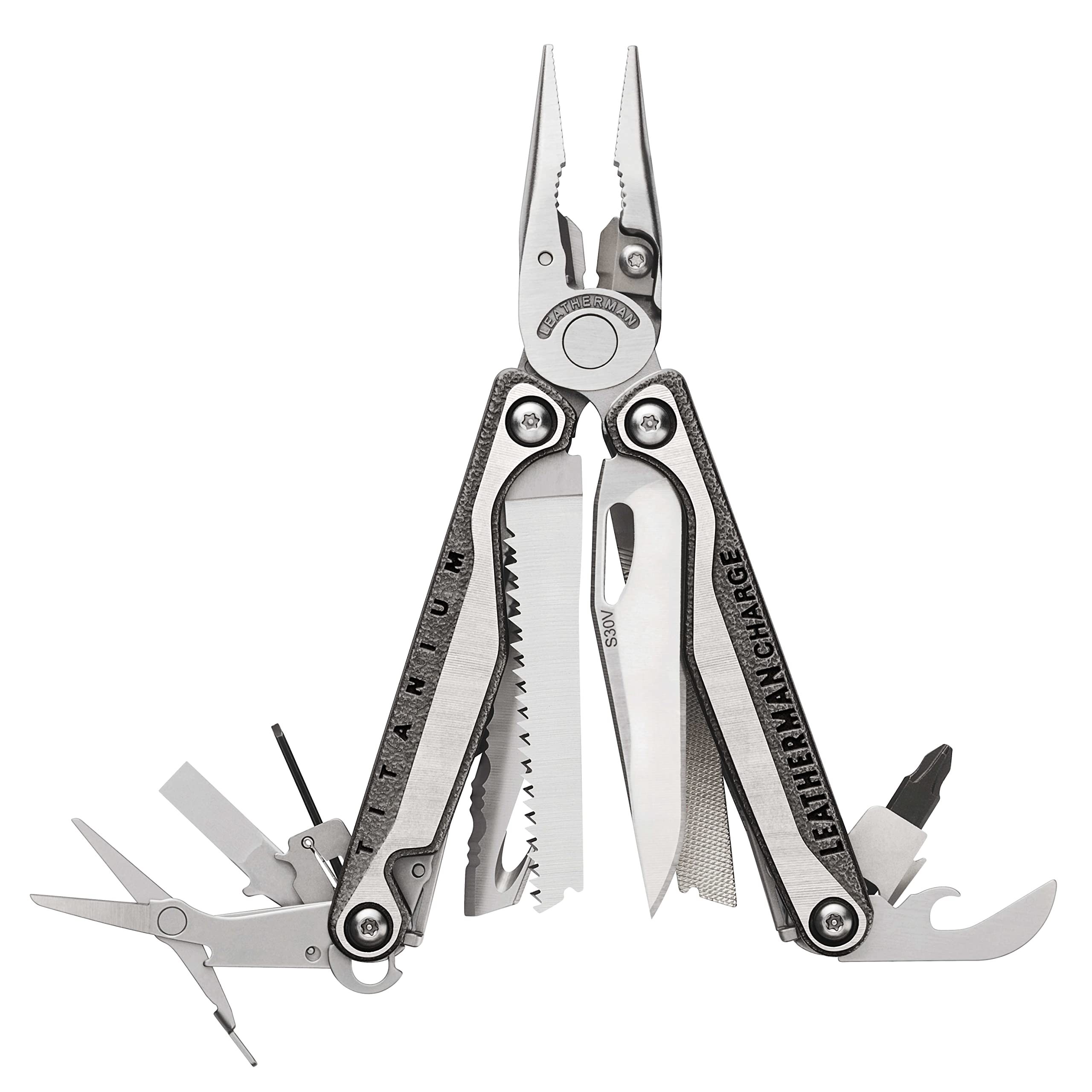 

LEATHERMAN Multi Tool CHARGE PLUS TTi Plus with Nylon Case Japanese 25 Year Warranty (Charge TTi) [Genuine Product]