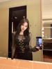 2026 Women's Mesh Patchwork Slimming Knit Top