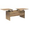 Artisan Oak Coffee Table 102 x 50.5 x 46.5 cm Engineered Wood