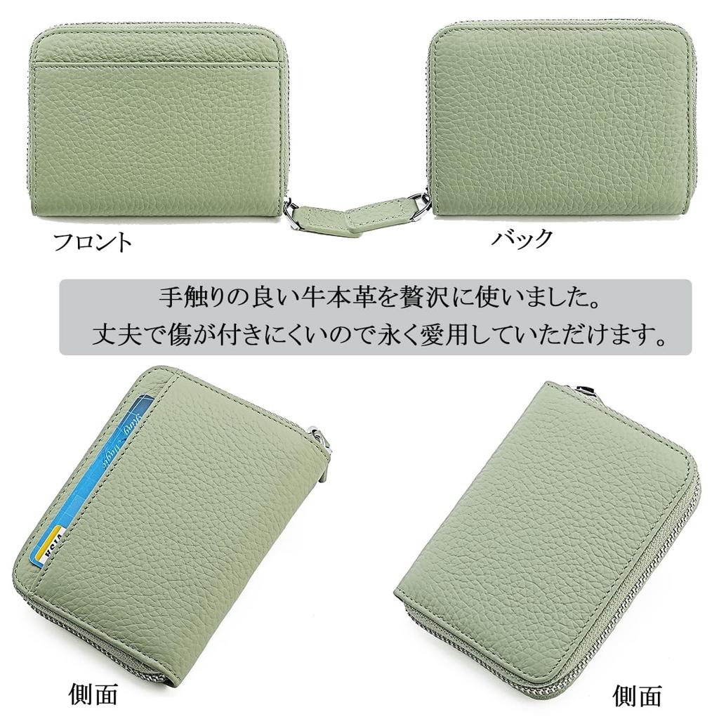 Mini Wallet for Women and Large Accordion Card Coin YKK Genuine Bills Fold Men, Bi-fold Wallet, Capacity, Style, Case, Box-type Purse, Zipper,