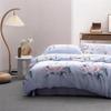 Mercury Home Textiles Spring Lily Satin 4-Piece Bedding Set
