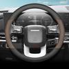 Leder Auto Lenkradabdeckung für Hyundai Santa Fe Mx5 2024 2025 2026 Zubehör