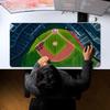 Baseball Stadium Aerial View Mouse Pad Large Rubber Anti-slip PC Desk Accessories Mousepad for Office & Gamer Keyboard Decor Mat
