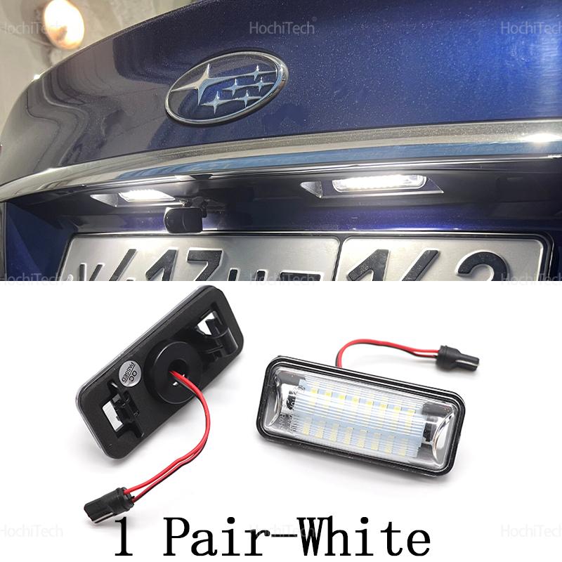 

For 2013-2015 Subaru Forester BRZ Impreza Legacy For Scion FR-S 2Pcs DC12V LED License Number Plate Light Lamp LED White