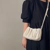 IELGY Urban Simple Ladies Solid Color Soft Leather Comfortable Chain Diagonal Bag