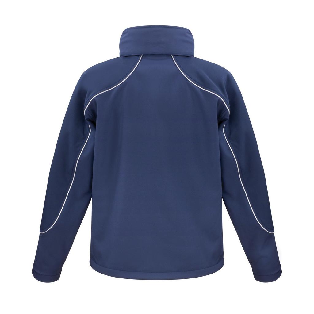 WORK-GUARD by Result Mens Ice Fell Hooded Soft Shell Jacket