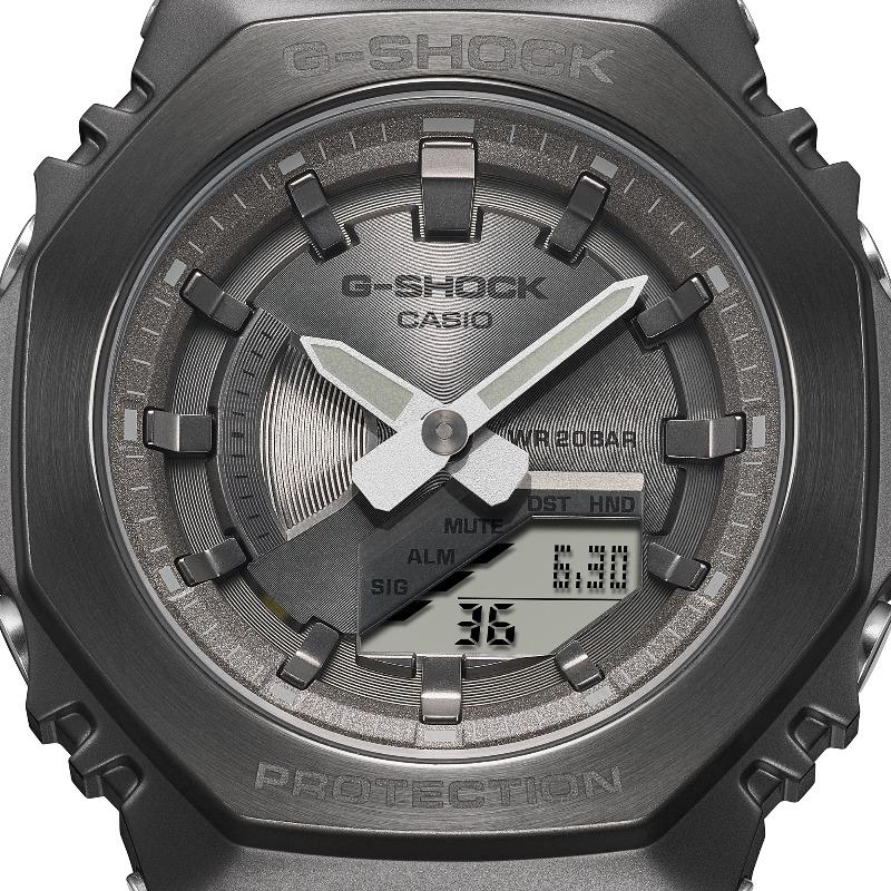 Casio Men's Stainless Steel 200M Water Resistant Analog Shock Resistant Quartz Watch GM-S2100MF-1A