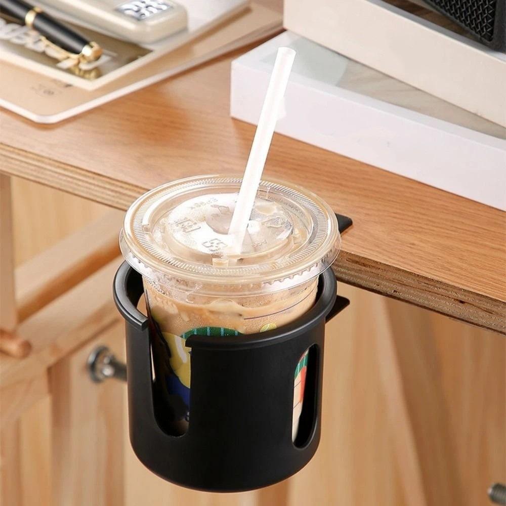 Wasserdichter Clip-on Becherhalter Metall Tischbecher Aufbewahrungshalter Tasse Schwimmende Regale Tisch