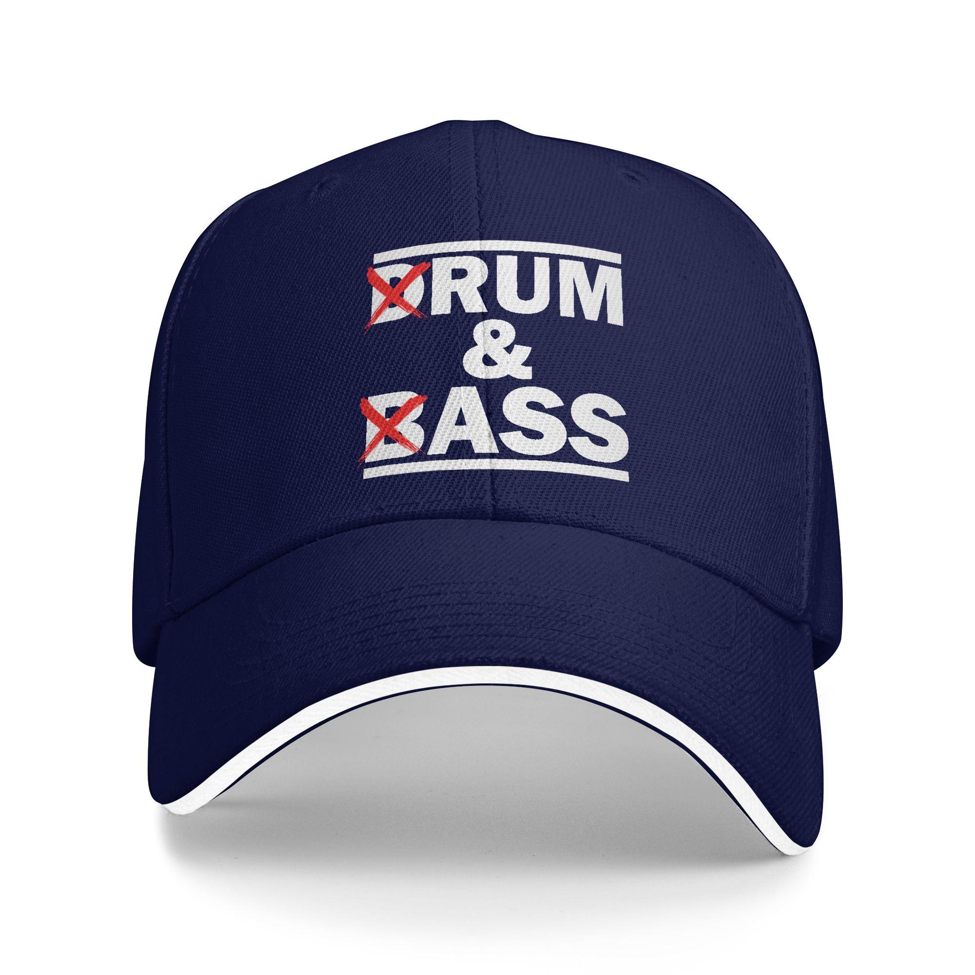 

Drum and Bass Sun Baseball Cap Summer Trendy Trucker Hat For UnisexTeens Outdoor Sport Baseball Caps One Size