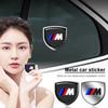 Car Metal Sticker Custom Shield Car Rear Trunk Shield Emblem Badge Sticker For M Performance 1 3 5 7 Series M3 M4 M5 M6 X1