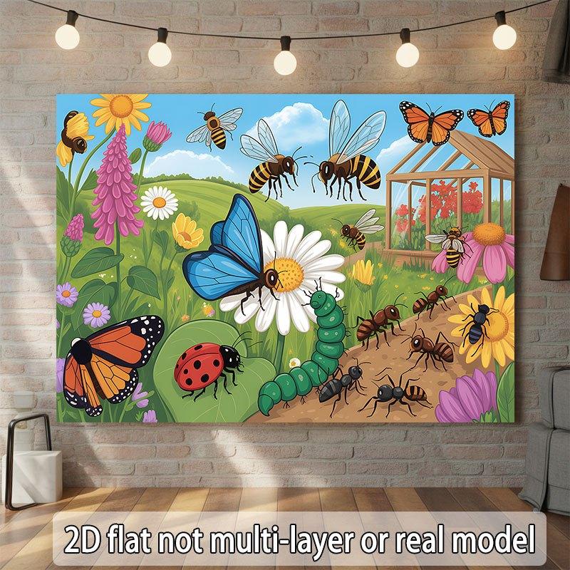 2D Plane - 2D Plane - 1 piece pack - 2D Plane banner, showcasing a vibrant garden