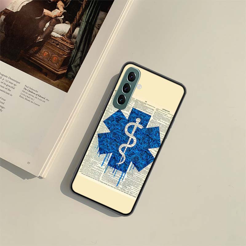 EMT EMS Medical Rescue Phone Case for Samsung A54 A14 A24 A34 A17 A37 A57 A55 A35 A25 A15 A07 A05S A04S A12 A22 A32 A52S A72 Gal