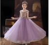 OWIEOW Piano Recital Long Formal and Elegant Suitable for Stage and Sizes Children's Dress, Kids' Dress, Girls' Dress, Performances, Concerts,