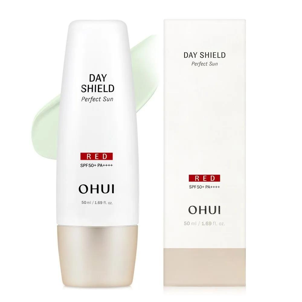 O HUI Day Shield Perfect Sun Cream - Red 50ml