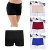 Kızlar Dans Spor Yoga Şort Pamuk Erkek Kesim Düşük Bel Bale Jimnastik Şort Egzersiz Boyshorts Activewear
