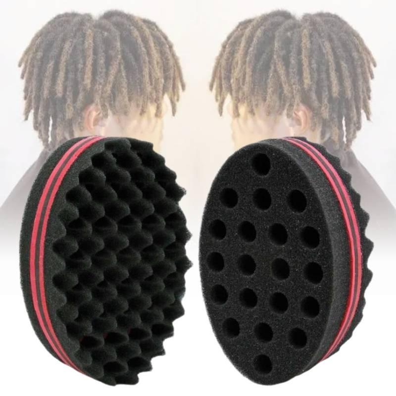 Premium Oval Curling Sponge For Afro Curls Versatile Styling Tool 145x95x55mm