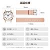 DIZIZID Analog Nurse Watch, Waterproof, Luminous, Easy-to-Read Dial, Urethane Strap, Simple and Stylish, Unisex for Men and Women, Suitable for Medica