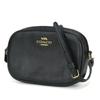 Used COACH Shoulder Bag F73952 leather black Diagonally hung