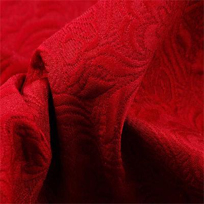 Solid Color Butterfly Jacquard Fabric Thickened Embossed Jacquard Fabric Retro DIY Fabric