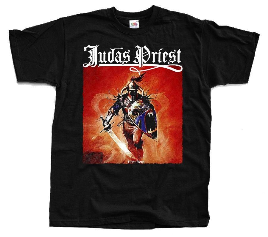 JUDAS PRIEST Hero, hero  T Shirt Black Men  S M L 234XL A189 Unisex T-Shirt M