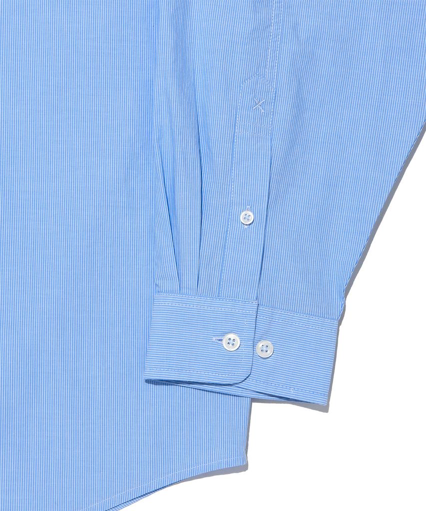 LEE House Logo Poplin Shirt Blue