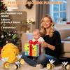 Babyspielzeug 6-12 Monate, 6-in-1 Baby-Bienenstock mit 5 Bienen Montessori Sensorisches Spielzeug mit Scheune, Rassel, Spiegel, Pädagogische Spiele für Kinder und Motorik
