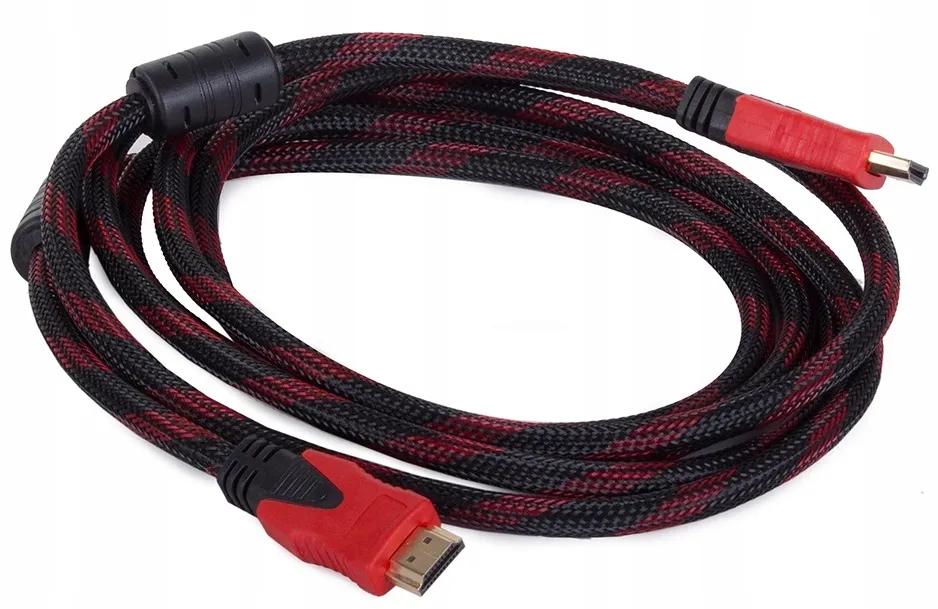 Hdmi Cable 3M 2.0 For TV Full Hd Uhd 4K 3D Braided Copper Fast Cable