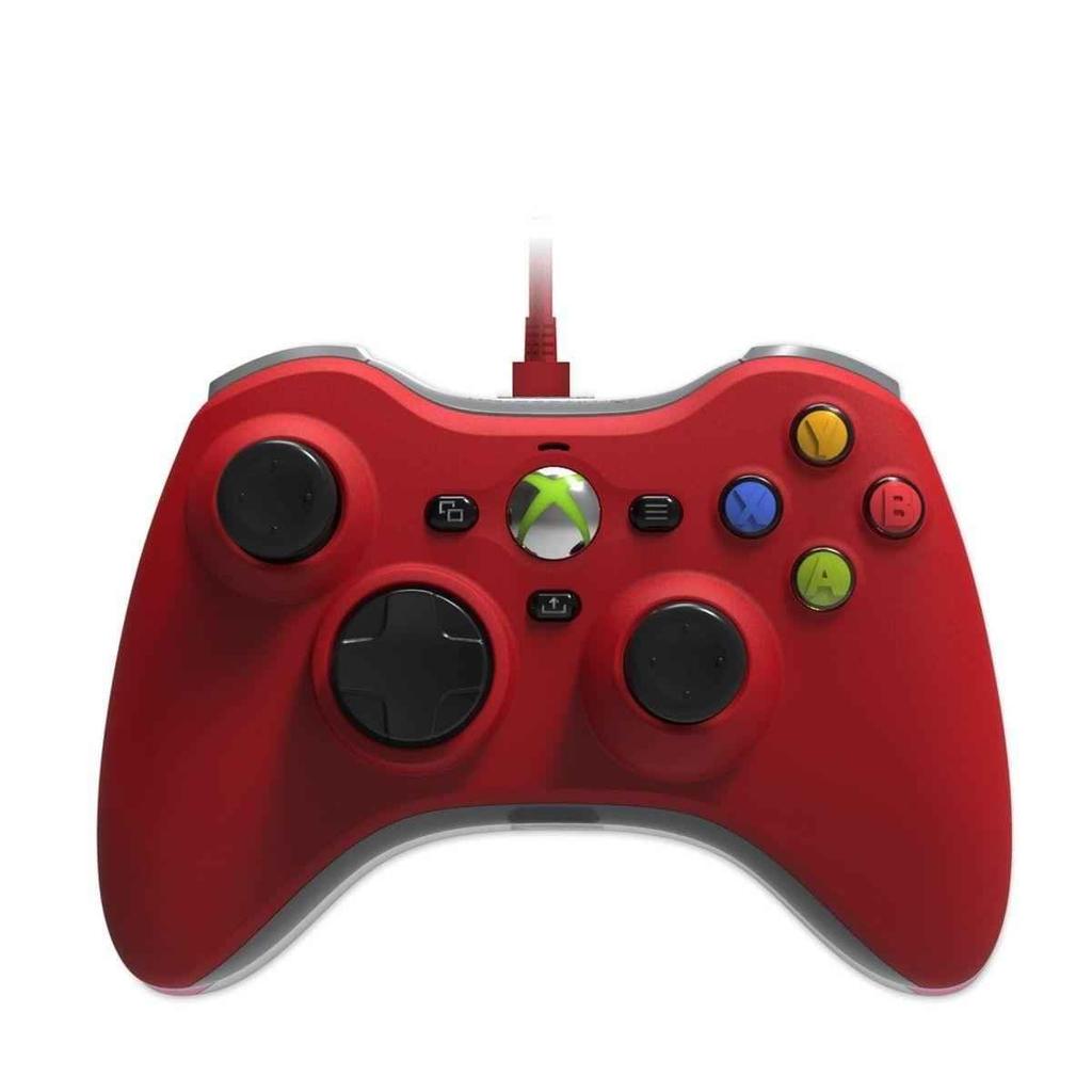 Xenon Wired Controller, Red, for Xbox Series X/S, Xbox One, and PC (Windows 10/11) (Officially Licensed Product)