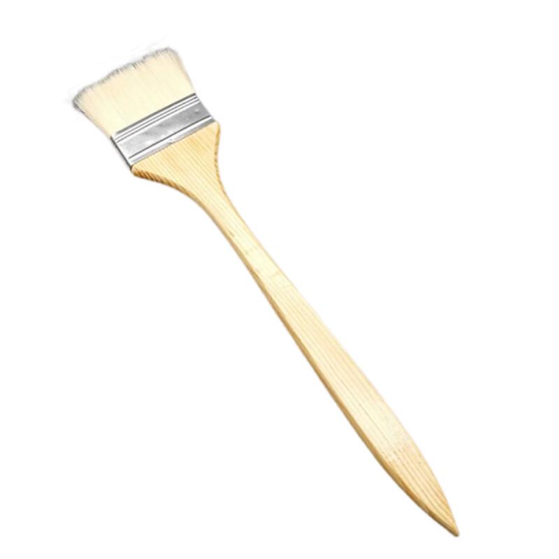 Handun 3-inch Long Handle Pig Bristle Paint Brush