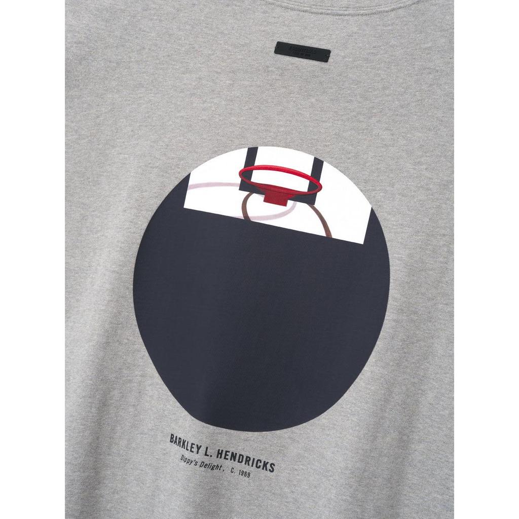 Fear of God Essentials Celtics x Barkley Hendricks 90s Tee Concrete Heather Women Tops Grey 125BH262207F
