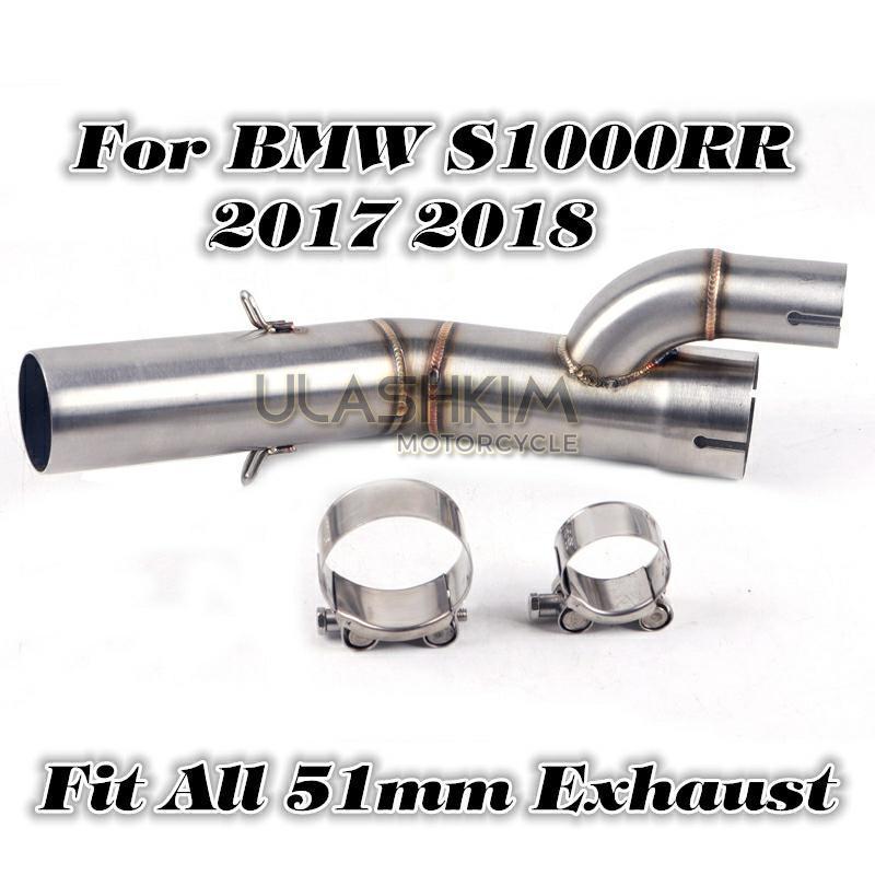 BMW S1000RR 304 Stainless Steel Mid-Pipe Motorcycle Exhaust