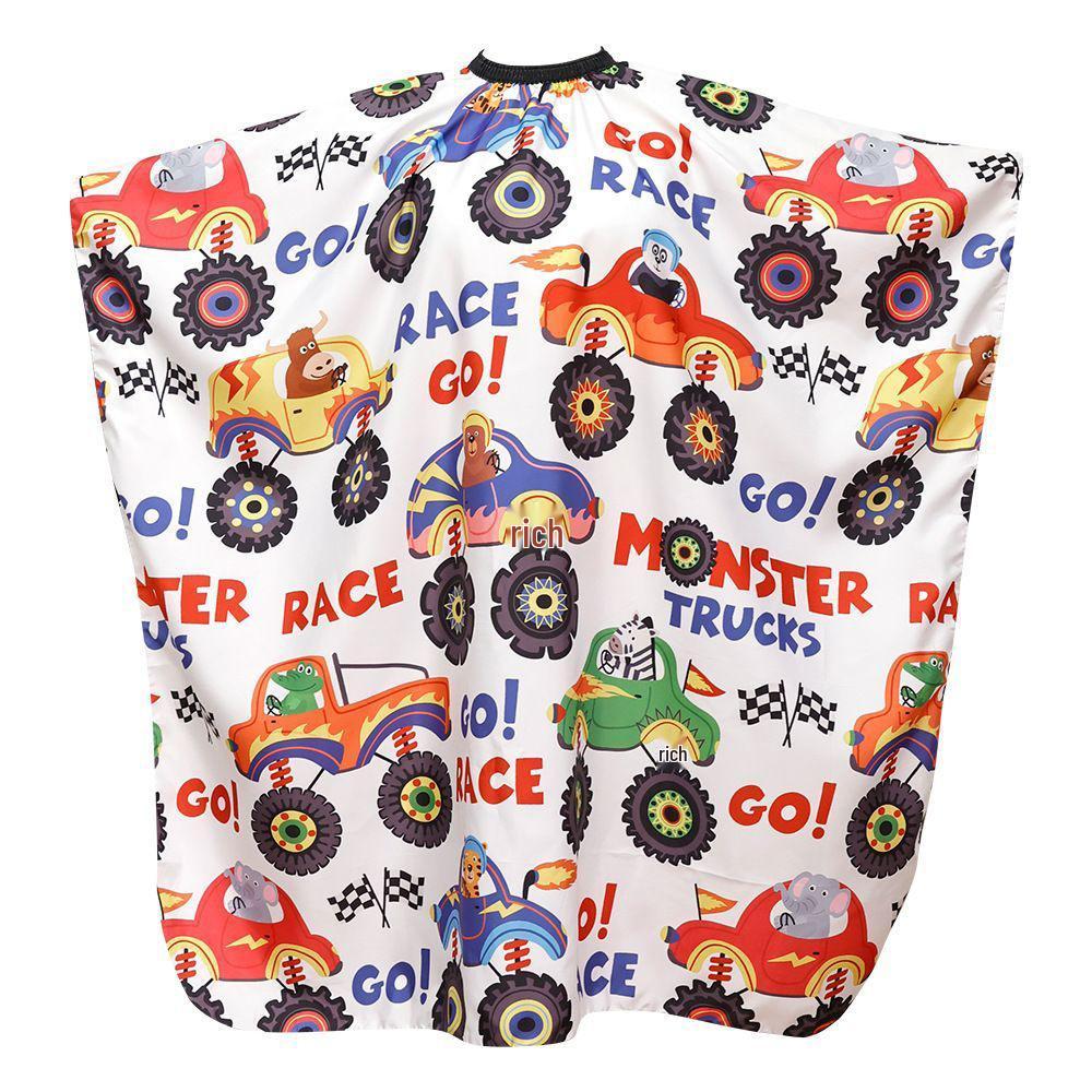 Детский мультяшный парикмахерский пеньюар | Универсальный парикмахерский пеньюар для детей