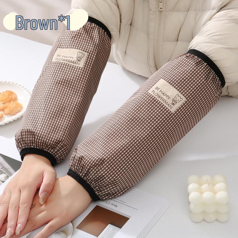 Women's Autumn/Winter Protective Arm Sleeves - Office Work Long Cuff Stain Guard