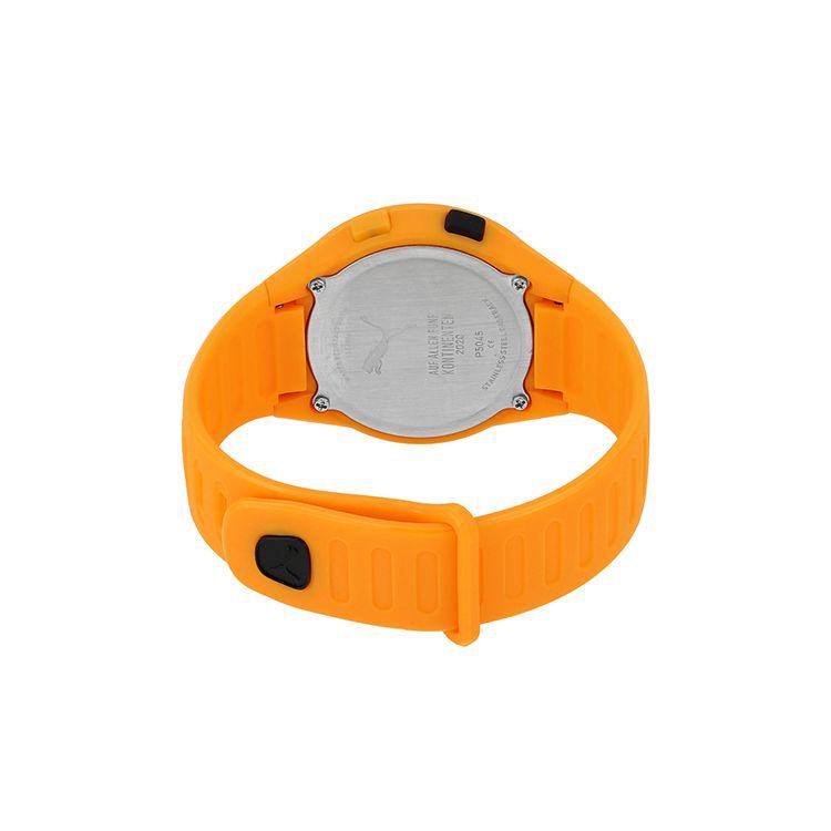 Puma Quartz Watch Rubber Strap 43Mm Black Dial Minimalist Trendy Sports Waterproof Unisex watches P5045