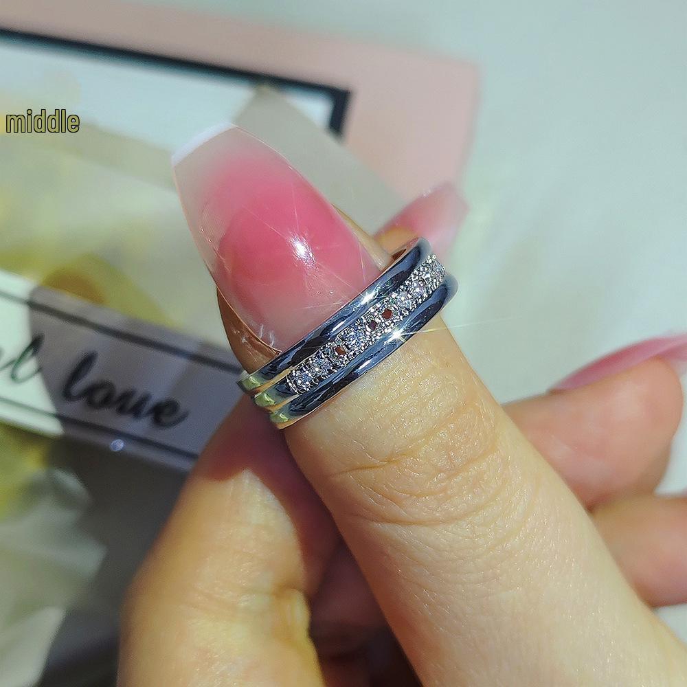 European & American Style Gold-Plated Copper Ring - F433