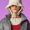 KOLEAT [Fleece Lining] Cozy Vegan Wool Earmuff Bucket Hat [IVORY]