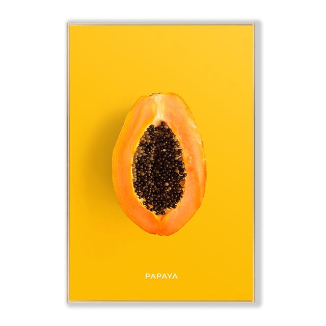 Pictură pe pânză cu fructe, simplitate modernă, poster cu lămâie ananas pentru sufragerie, bucătărie, artă de perete, imagini decorative, decor acasă