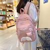 Fashion kindergarten schoolbag super light cute wings travel large capacity small schoolbag
