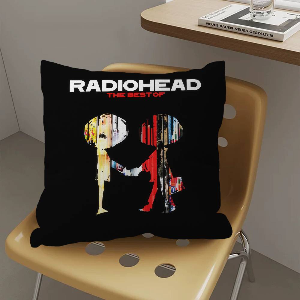 Band R-radioheadS Pillow Gift Home Office Decoration Bedroom Sofa Car Cushion Cover Case 45x45