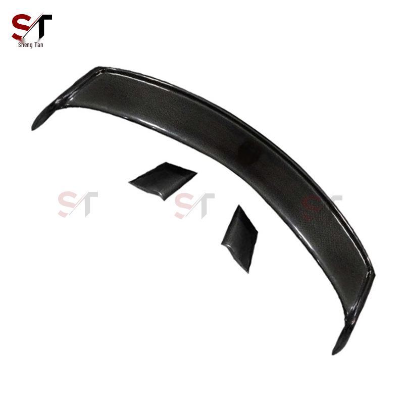 Ford Mustang Carbon Fiber Rear Spoiler Diffuser Stabilizer Trim