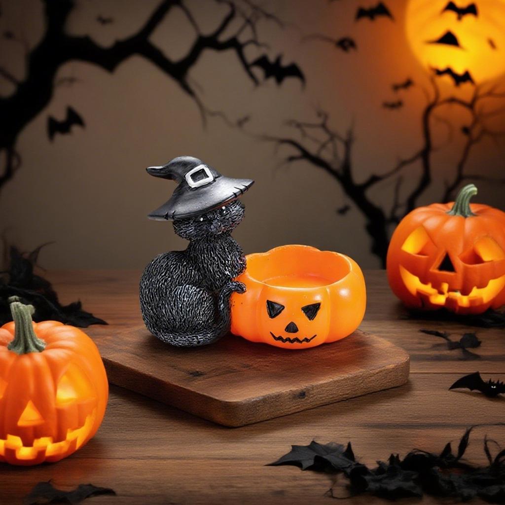 Bonfire Party, Bonfire Night Light, Halloween Night Light, Cute And Cozy Statue Halloween Decorations For Home Mantel Or Desk