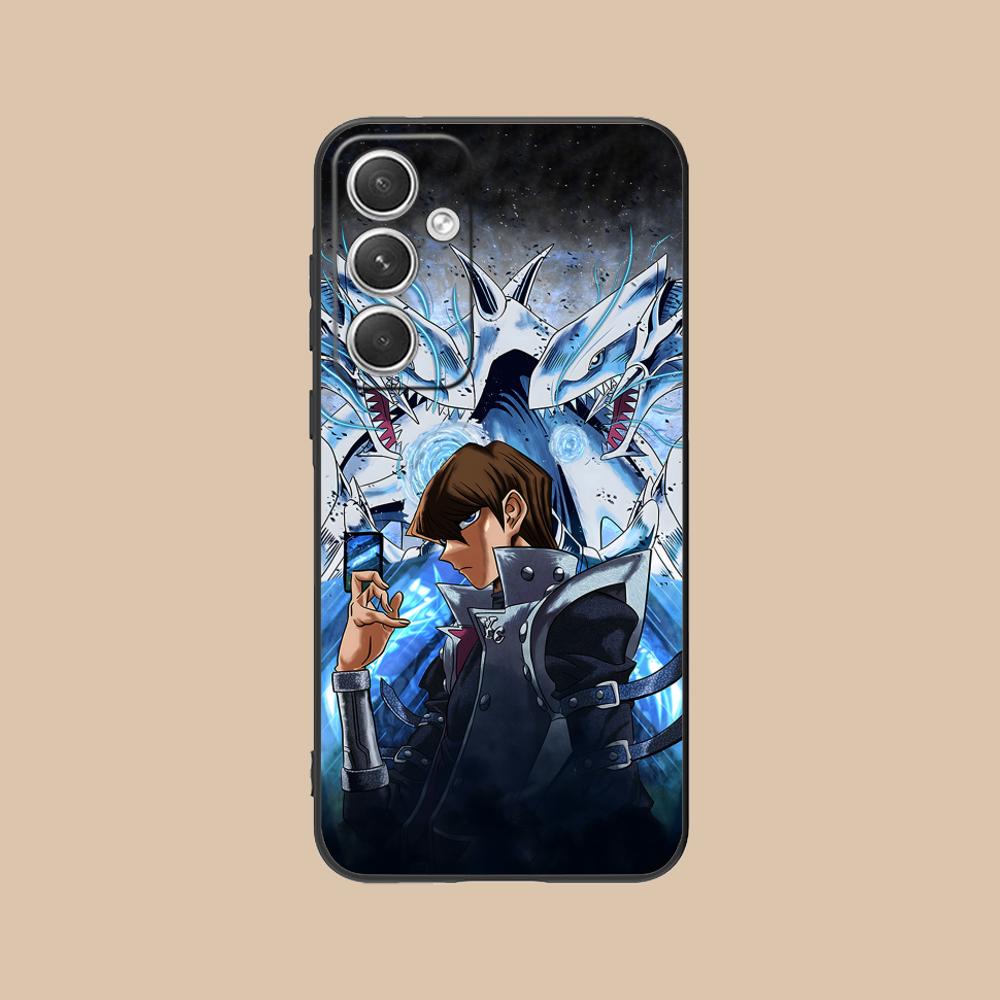 Yugioh Seto Kaiba Phone Case for Samsung Galaxy S26 S25 S24 S23 S22 S21 S20 Note20 Plus FE Ultra Soft TPU Shockproof Cover