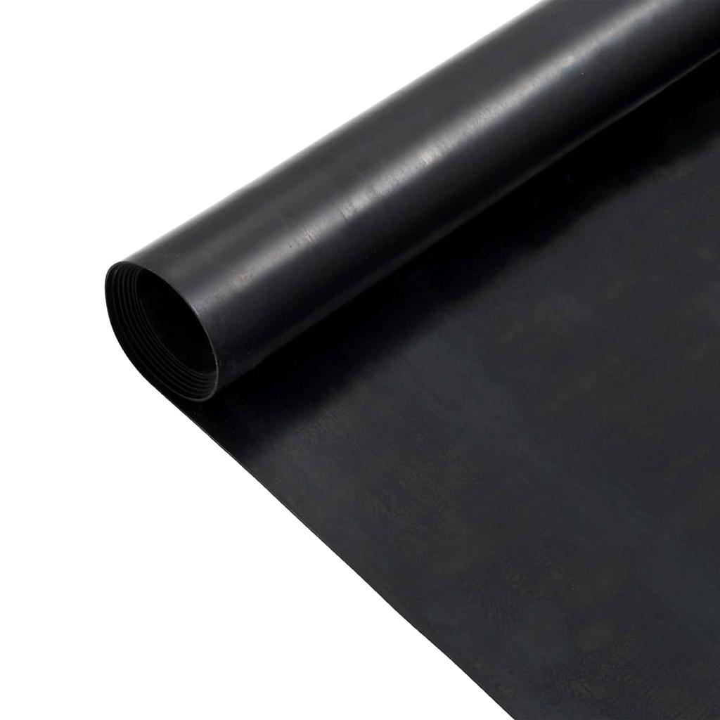 Floor Covering Black 1.2 X 5 M Rubber