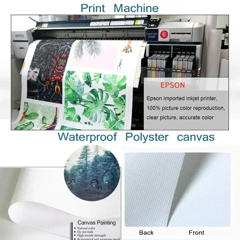 Kolorowe Abstrakcyjne Geometria Płótno Sztuka Malarstwo Macron Nowoczesny Nordycki Plakaty Wydruki Obraz na Ścianę do Salonu Wystrój Domu