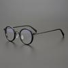 Vintage Anti Blue Light Glasses Men Premium Round Frame Clear Lens Blue Light Blocking Glasses Men Women Metal Glasses